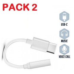 Pack Adaptateur - Type-C Vers Jack Femelle