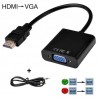 Convertisseur - HDMI Vers VGA + Cable Audio