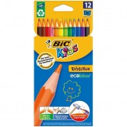 BIC® Kids - Crayons de couleur BIC® Kids Evolution® x12