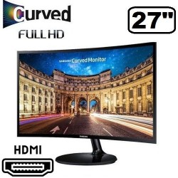 Ecran - 27" - FULL HD - Curved - HDMI + VGA