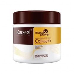 Masque Capillaire au Collagène Naturel et à la Kératine pour Tous Types de Cheveux - 500 ml