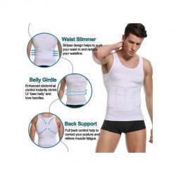 Slim 'N Lift Gilet Minceur pour Homme, Débardeur Minceur, Ceinture Amincissante- Taille S - M - L - XL