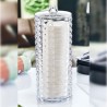 Porte-tampon en coton Diamond Transparent