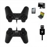 Manette de jeux - Double Simple - Noir marque Atom