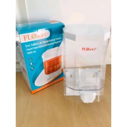 Distributeur savon 1000ml transparent flosoft