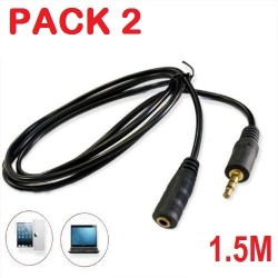 Pack Rallonge - Raccord - Extension - Jack - 1.5M