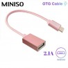 Câble OTG Vers Micro USB V8 - 2.1A