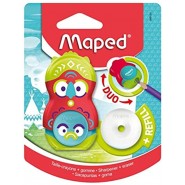 TAILLE CRAYON + GOMME MAPED LOOPY FANCY 049131