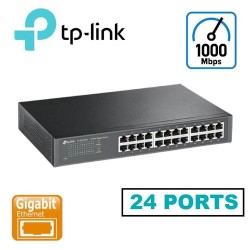 Switcheur réseau Informatique - 24 ports Ethernet - Gigabit