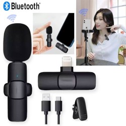 Micro Cravate Bluetooth - Compatible Iphone IOS - Microphone sans fil