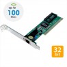 Carte Reseau PCI - 32 Bit - UP TO 100 Mbps