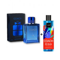 Parfum intense Coach 100ml + Gel douche Coach 250ml