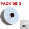 Pack Boîte de jonction ronde pour caméra surveillance