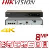 Enregistreur pour 4 Camera surveillance IP POE - NVR 4 Ports - 4K UP TO 8MP