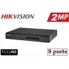 Enregistreur pour 8 Camera Surveillance HD - XVR 8 ports - Full HD