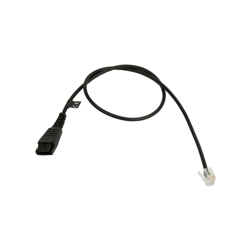 Câble Pour Casque Micro JABRA QD Vers RJ9