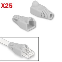 Pack de Boots - Connecteur de câble Ethernet RJ45 - couverture de prise