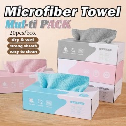 Serviette en micro carence 20 pièces par boîte