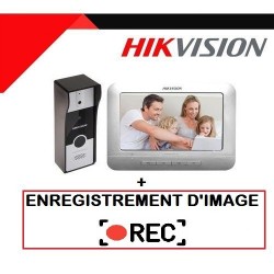 Kit Videophone HD avec ecran d'affichage + Enregistrement d'image