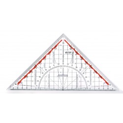 herlitz Equerre de géométrie 22 cm