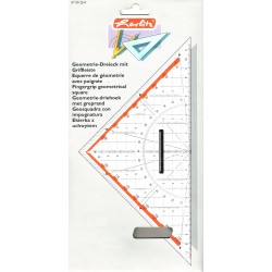 herlitz Equerre de géométrie 22 cm