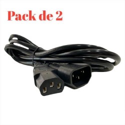 Pack de 2 Câble Alimentation Onduleur