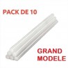 Pack 10 Bâtons pour pistolet à colle chaude - Grand Model