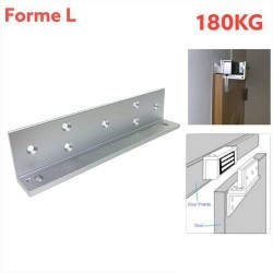 Support Ventouse Pour Accès Porte 180KG - Forme L