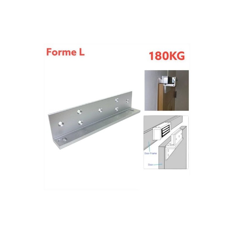 Support Ventouse Pour Accès Porte 180KG - Forme L