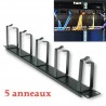 guide cable Rackable - 5 Anneaux