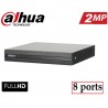 Enregistreur pour 8 Caméra Surveillance HD - XVR 8 Ports - Full HD