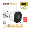 camera surveillance wifi - 5MP - Exterieur -full color - color vu + carte memoire 128Go