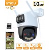 camera surveillance wifi - 10MP ( 2X 5MP ) - Double lense - rotative + carte memoire 32Go