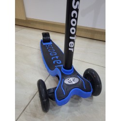 Trottinette 3 roues pour enfant bleu