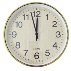 Horloge murale 30cm Mouvement silencieux sans tic-tac