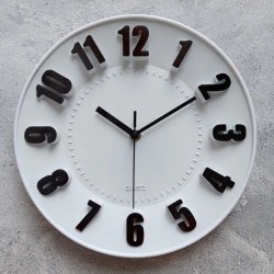 Horloge murale 30cm à quartz