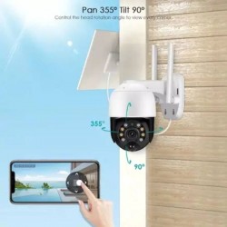 Caméra De Surveillance Externe JORTAN 4G 4MP
