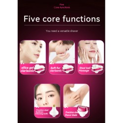 Kemei-Épilateur électrique multifonction pour femme, 6 en 1 KM-2192