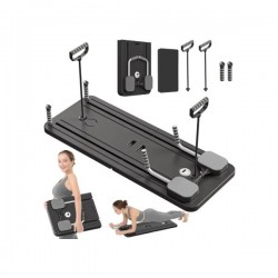 Planche de Pilates Reformer 5 en 1 Noir
