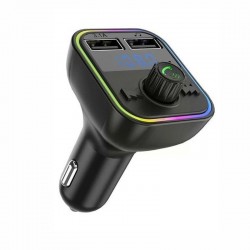 transmetteur - Émetteur Lecteur de Musique MP3 - RGB - Sans fil Bluetooth