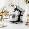 Robot Pétrin Géant 10 Litre Multifonctions professionnel-  2000W-Gris