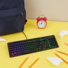 Clavier Gamer - LED RÉCTRO - ÉCLAIRÉ