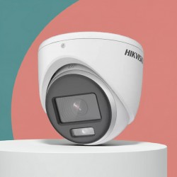 Caméra Surveillance Dome HD - 2MP - color vu