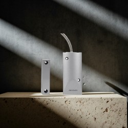 pack de 2 Détecteur d'ouverture - Contact alarme magnétique - sabot métallique