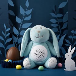 Doudou lapin lumineux et musical