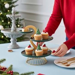 Fontaine 3 étages HZ300-313 VERT