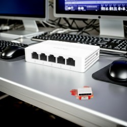 Switcheur réseau Informatique - 5 ports Ethernet - Gigabit