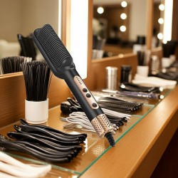 Brosse Lissante Chauffante Professional En Céramique 950F SK-1008  - Garantie 1 An