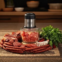 Hachoir électrique en verre 2 Litre 800 watt 4 lame SK-7025