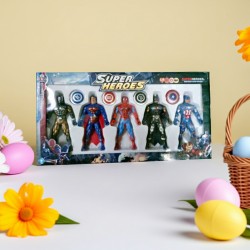 PACK Figurines super heroes AVENGERS